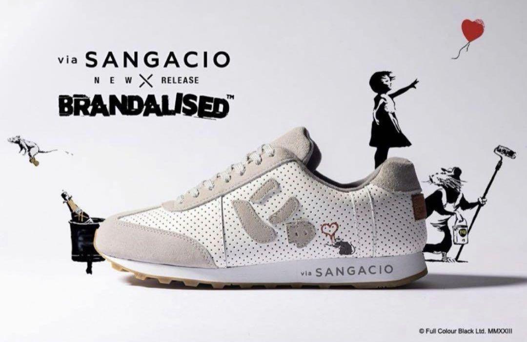 【新品・限定】via SANGACIO × BRANDALISED バンクシー