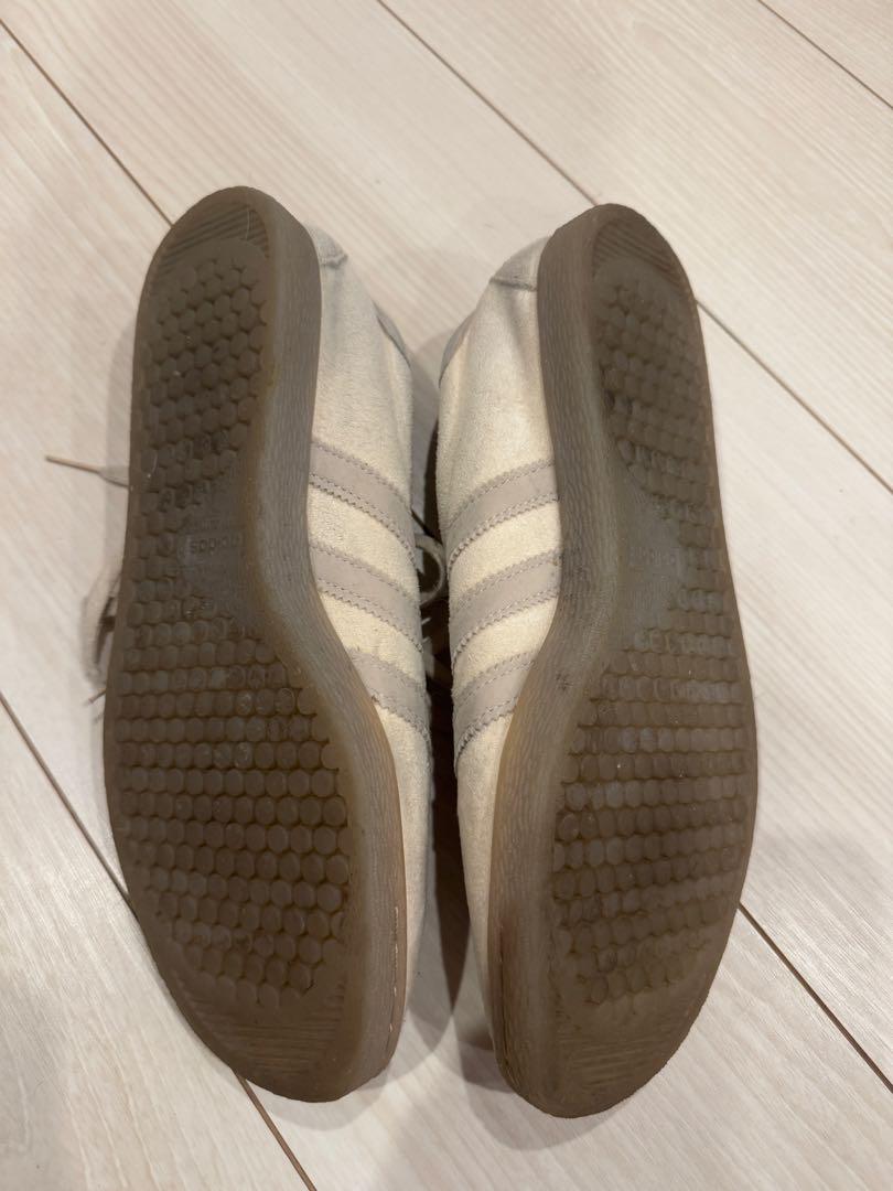 adidas タバコ　グルーエン　クリームホワイト　25cm