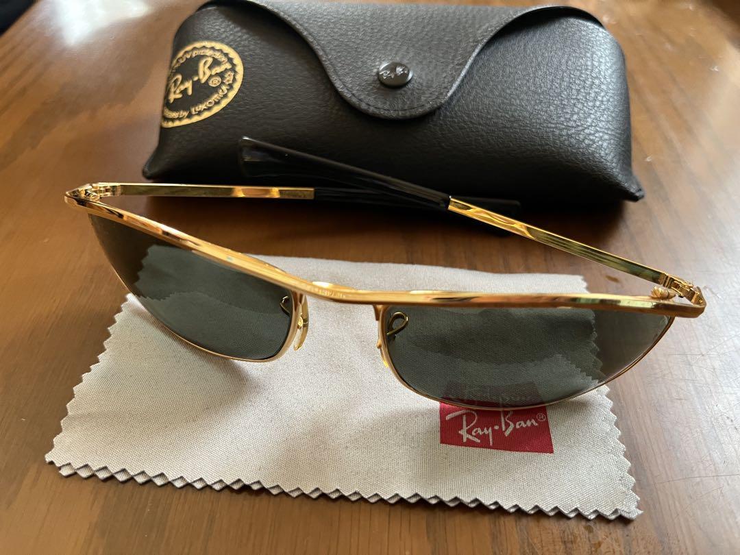Ray-Ban RB3447 ゴールドサングラス