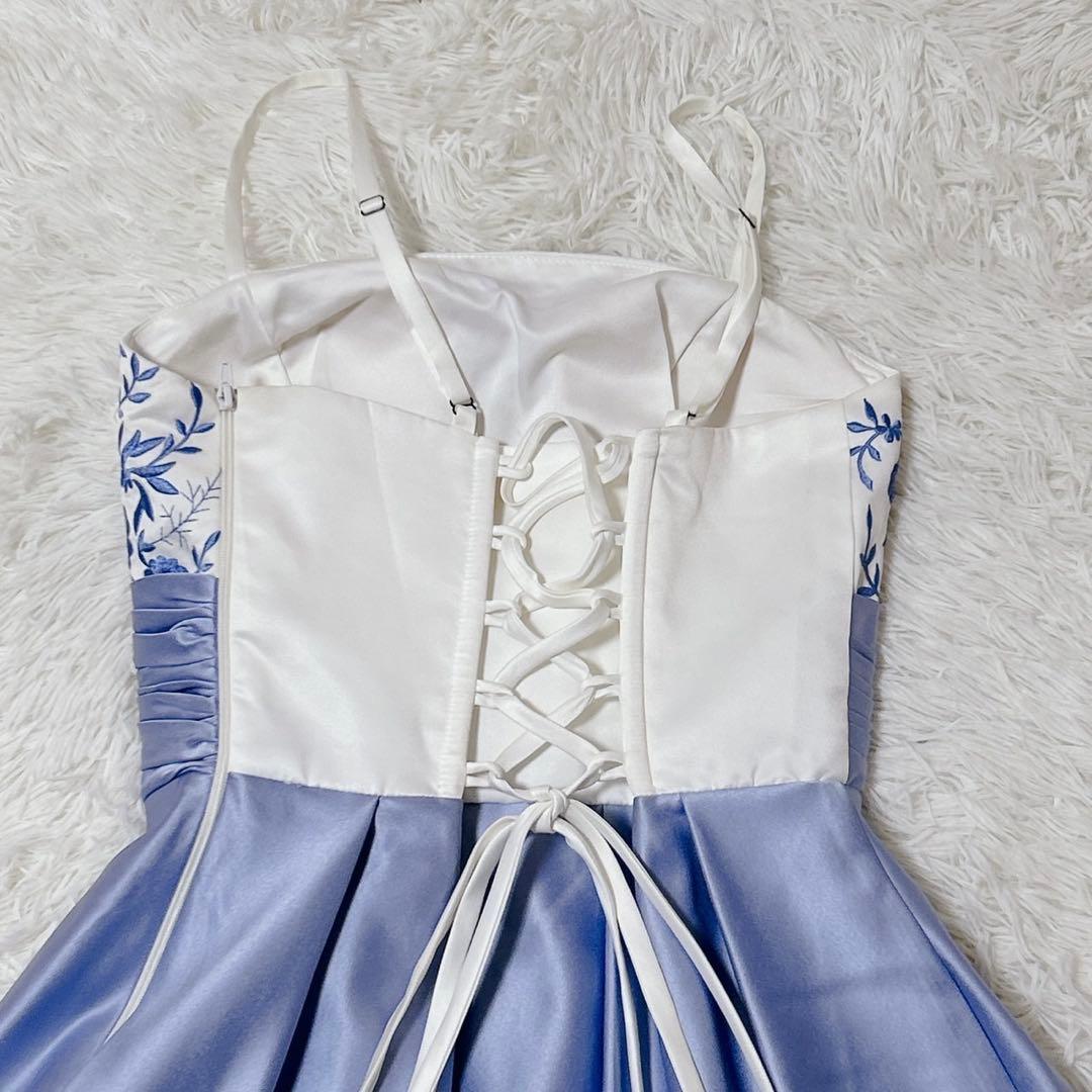 【c3724】DRESS ROOM AMI ドレス パープル