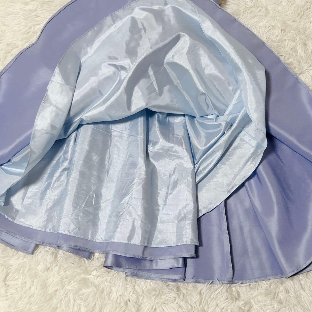 【c3724】DRESS ROOM AMI ドレス パープル