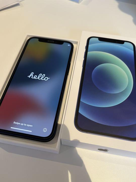 iPhone12 mini ブルー128GB アップルストア購入品　綺麗