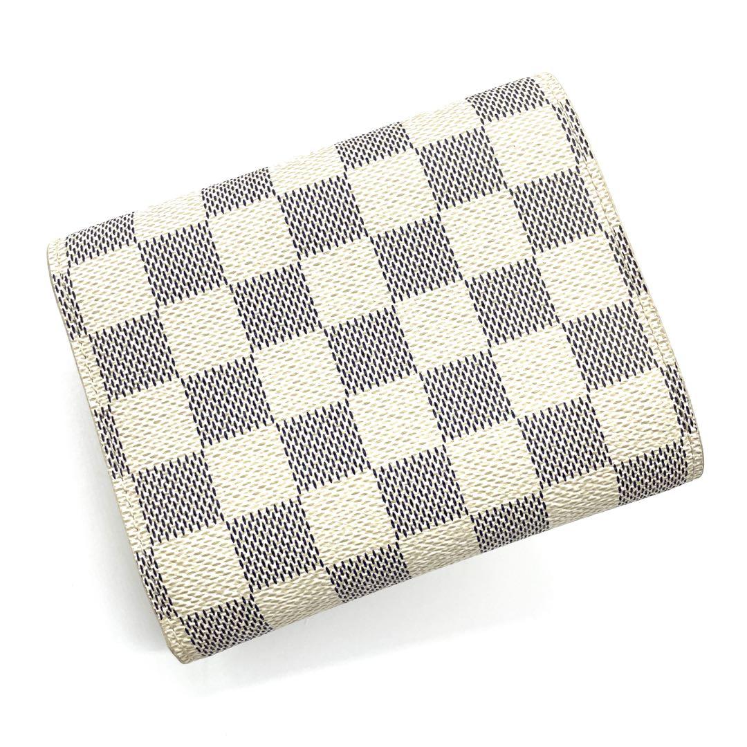 ルイヴィトン ポルトフォイユ ジョイ ダミエ アズール N60030