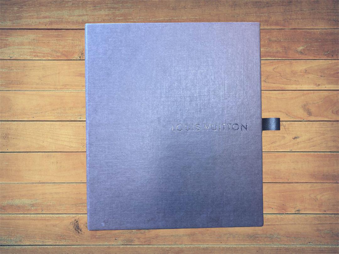 Louis Vuitton 黒 レザー 二つ折り財布 希少