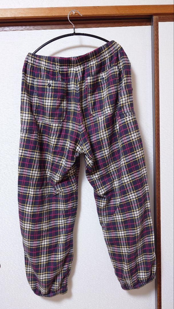supreme Tartan Flannel Skate Pant サイズS - メルカリ