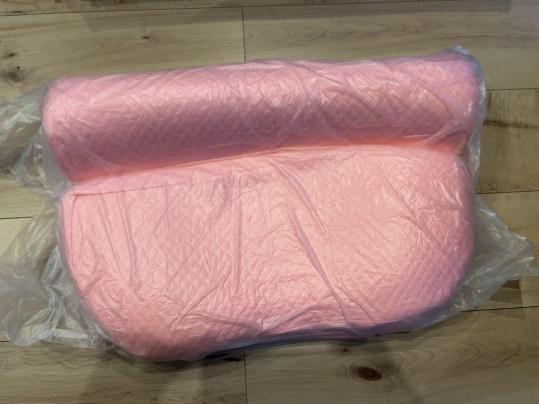 【12/23まで割引中】ストレートネック枕 首ストレッチ 低反発 まくらピンク