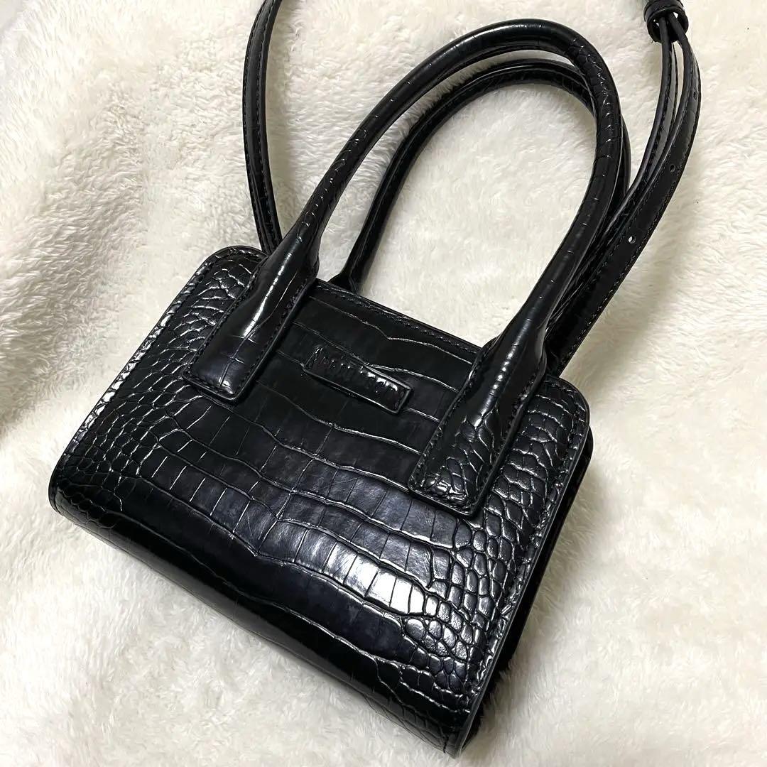 BRIE LEON ブリーレオンPaloma Mini ミニハンドバッグ　クロコ
