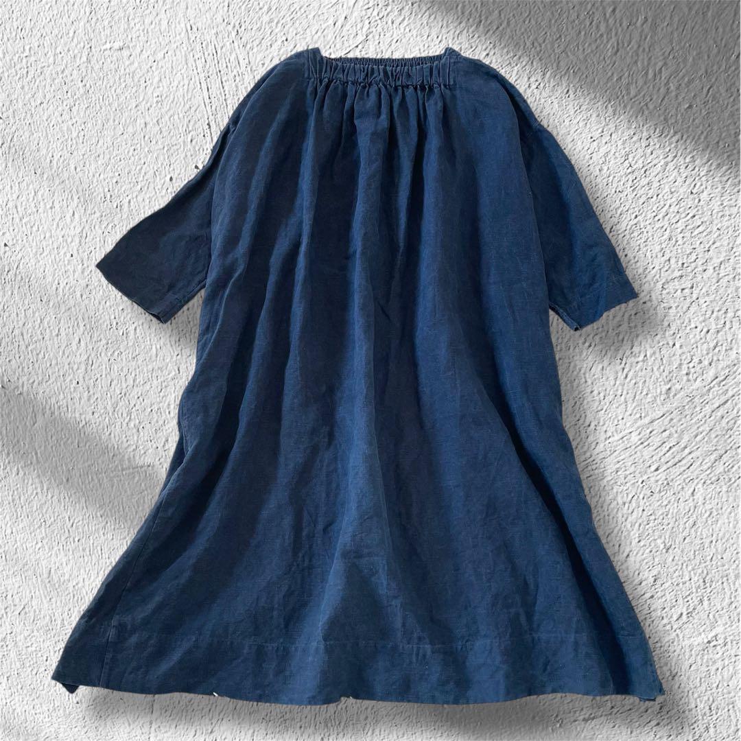 ゆったり 麻100％