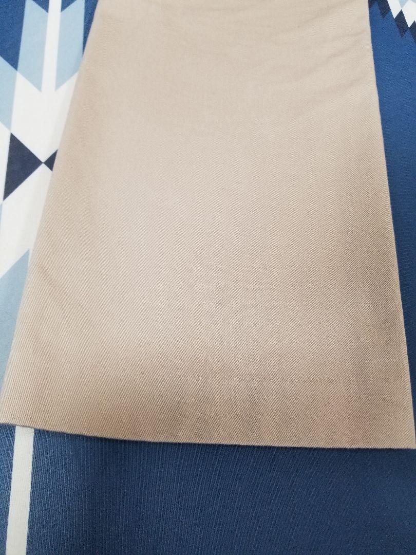 アンバーグリーム/cotton twill shoecut pants