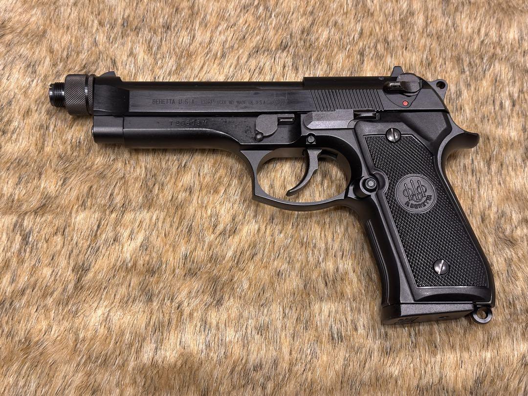 東京マルイ M92F ガスガン サイレンサー付き