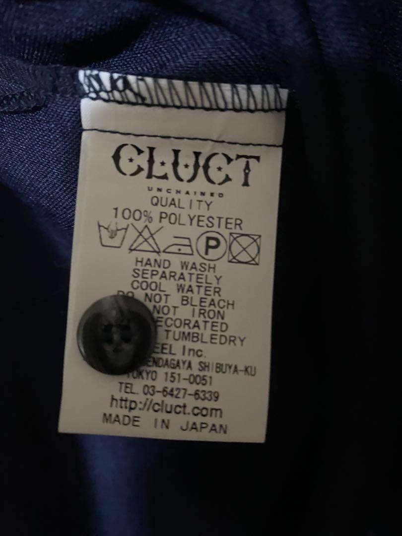 CLUCT メンズL 半袖シャツ　ボウリングシャツ　クラクト　刺繍