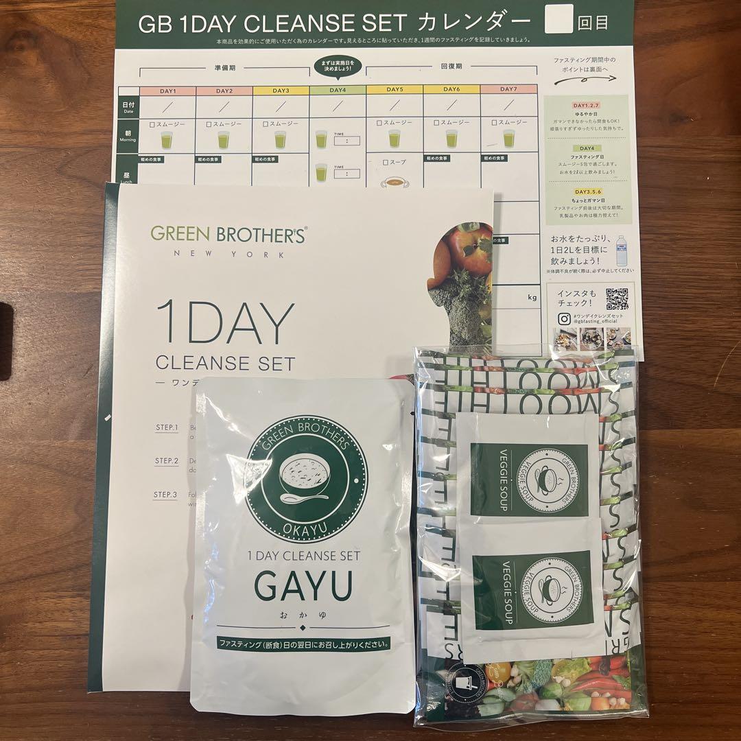 GB グリーンブラザーズ 1DAYクレンズセット 新品未開封品