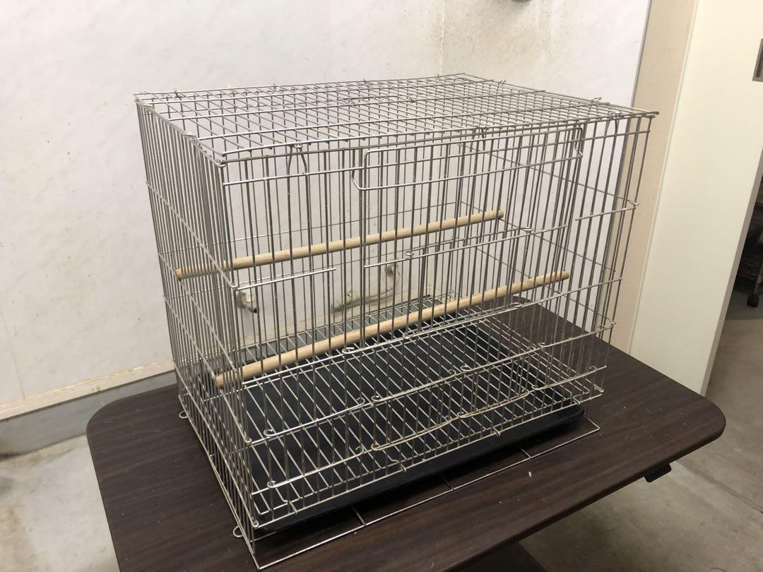 ★送料無料！大きな鳥カゴ　約60cm幅　中古品・ジャンク扱いで…★