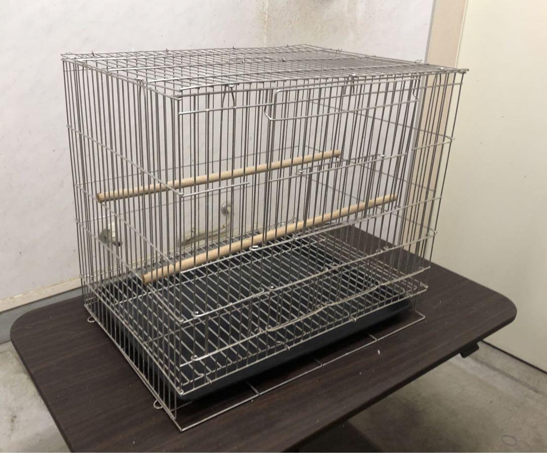 ★送料無料！大きな鳥カゴ　約60cm幅　中古品・ジャンク扱いで…★