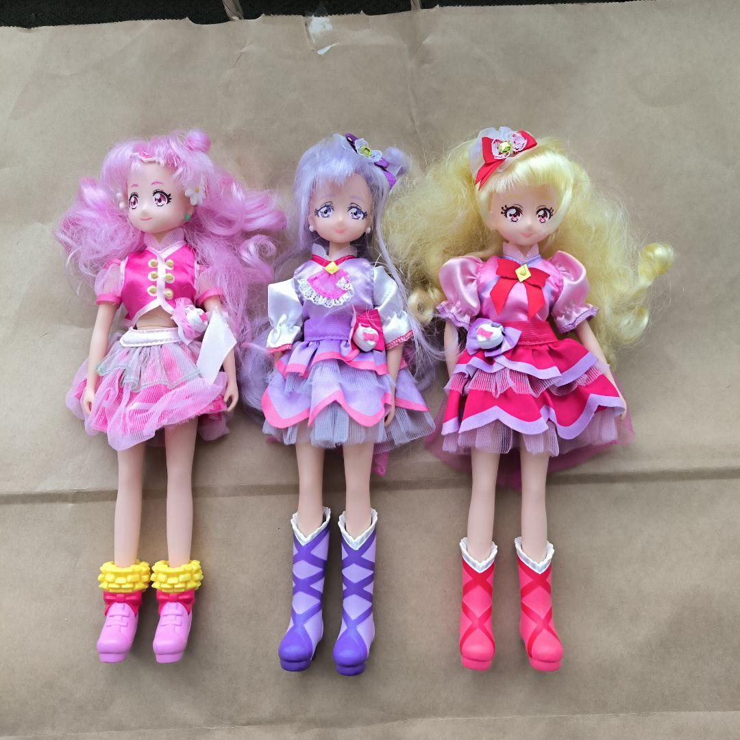 プリキュアドール3体セット