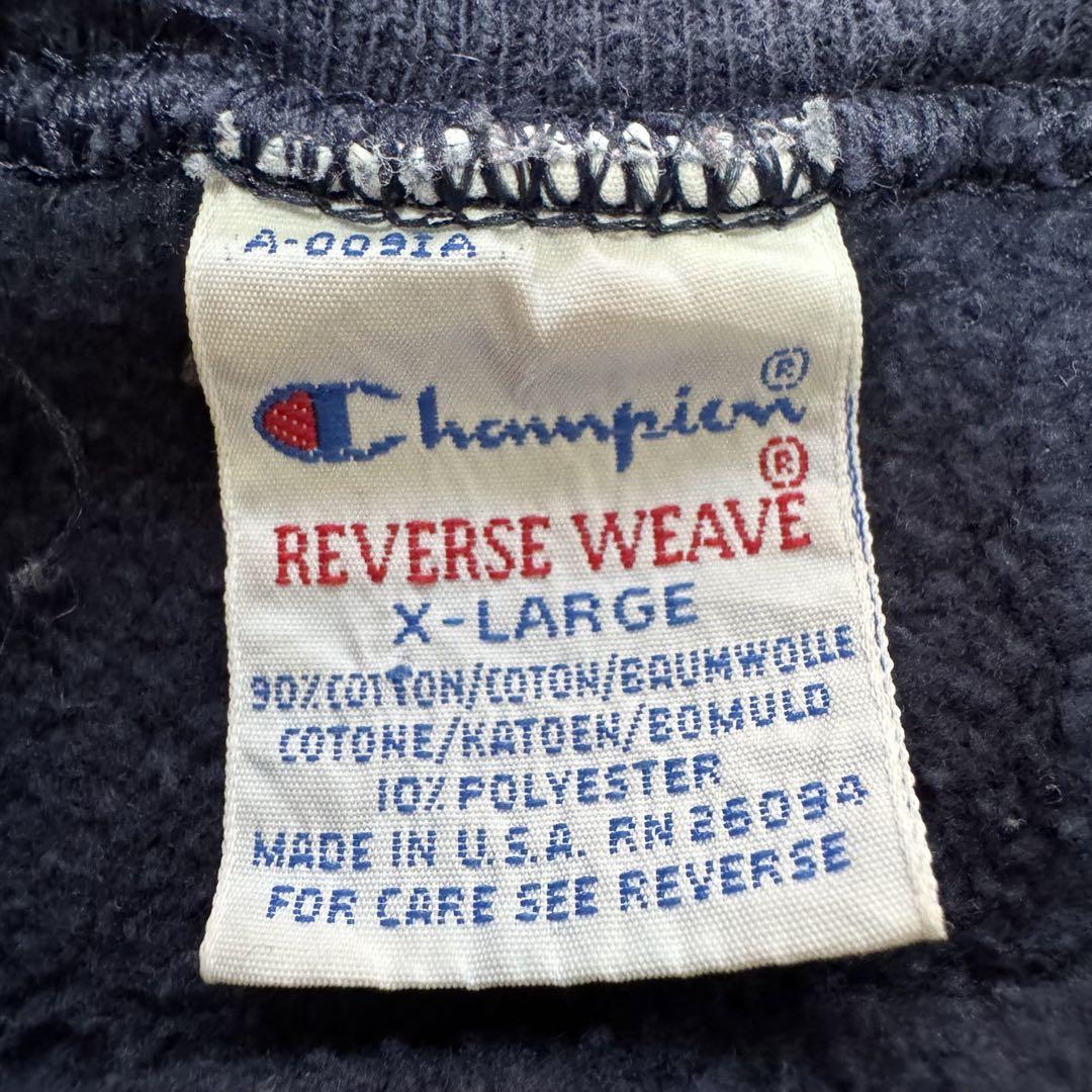 90s USA製 champion リバースウィーブ オクラホマ大学 ネイビー
