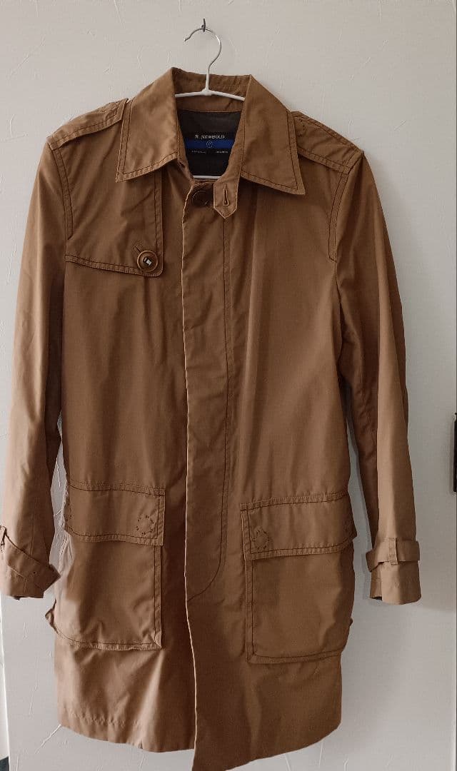 R. NEWBOLD ブラウン トレンチコート MサイズM R NEWBOLD