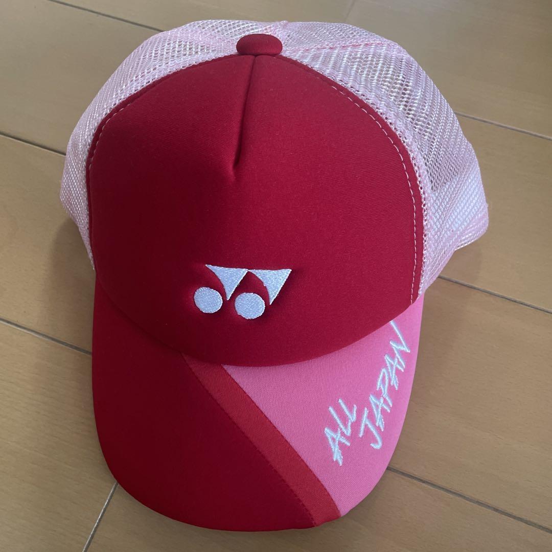 YONEX カタログ未掲載限定 ALL JAPAN メッシュキャップ(UNI