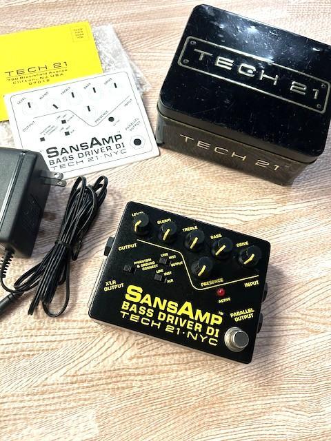 SansAmp BASS DRIVER DI サンズアンプ　tech21