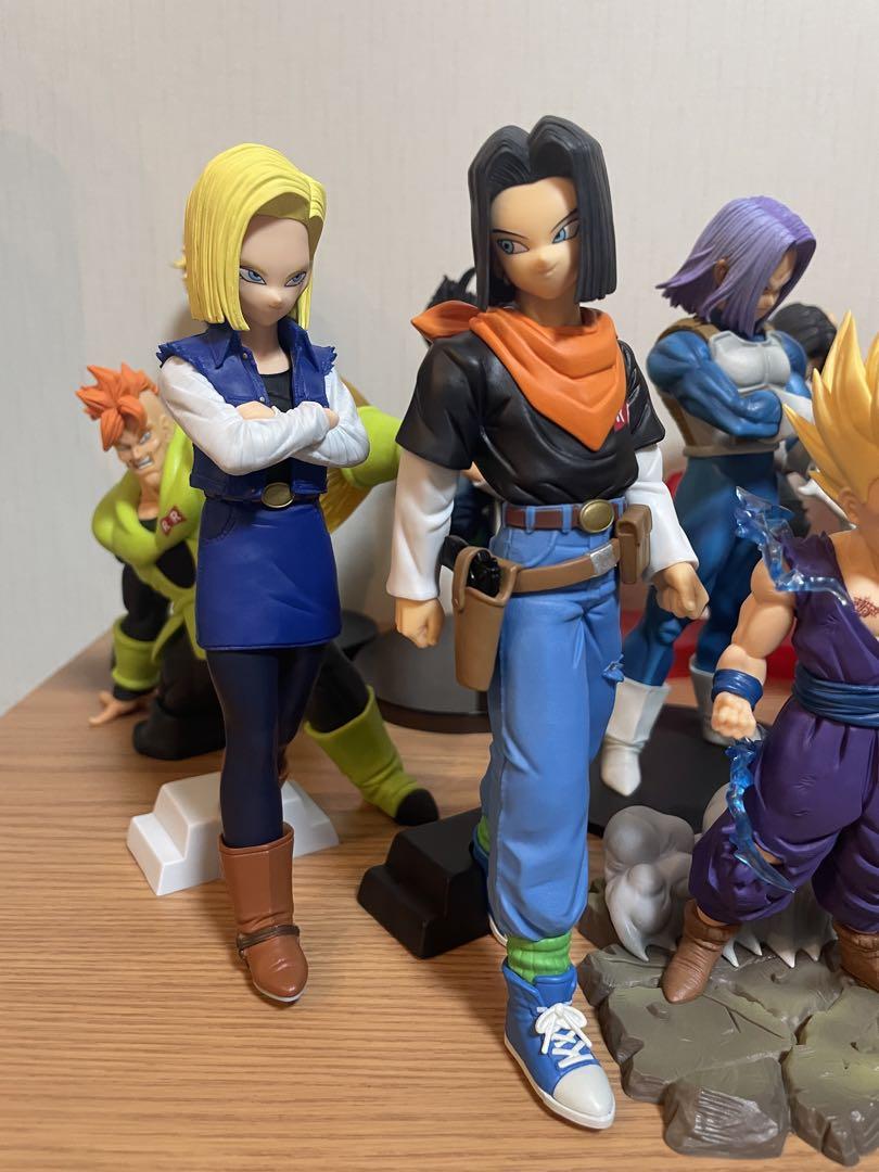 ドラゴンボールZ 孫悟飯 トランクス 未来悟飯 人造人間16号 17号 18