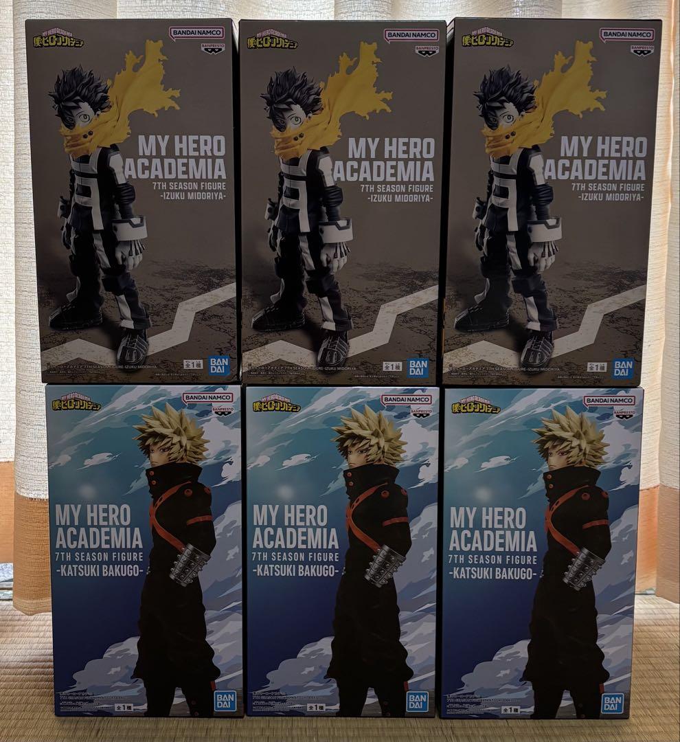 僕のヒーローアカデミア 7TH SEASONフィギュア【緑谷出久&爆豪勝己】
