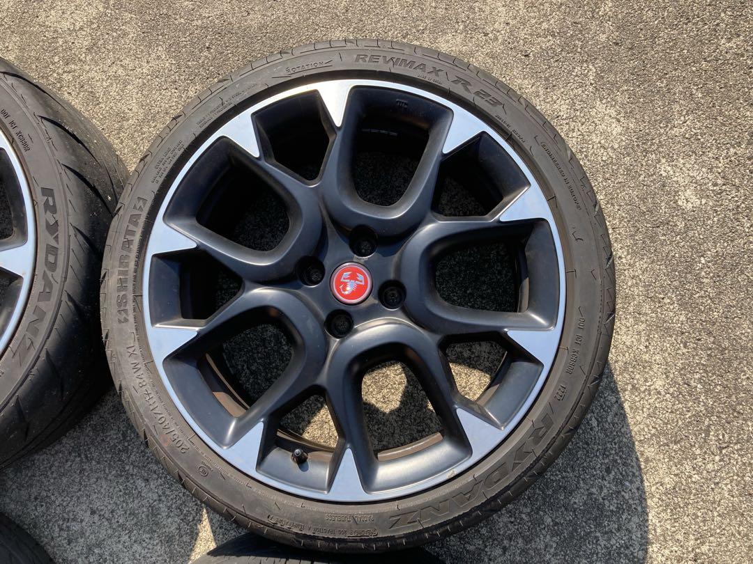 アバルト 595 コンペティツィオーネ 純正ホイール タイヤセット 4本
