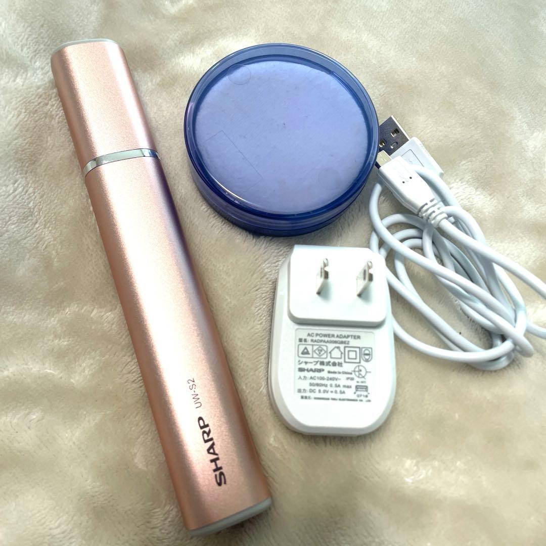 SHARP 超音波ウォッシャー ピンク系 UW-S2-P - メルカリ