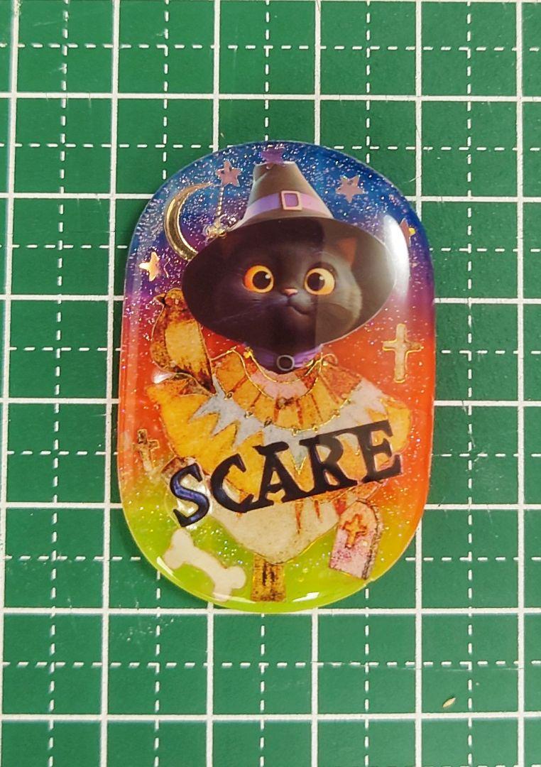 レジン 猫 ヘアゴム ブローチ ポニーフック No.606 画像4