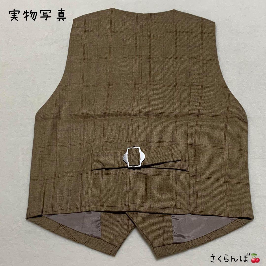 【新品】130 ブラウン　スーツ　フォーマル　キッズ　男の子　入学式　卒業式