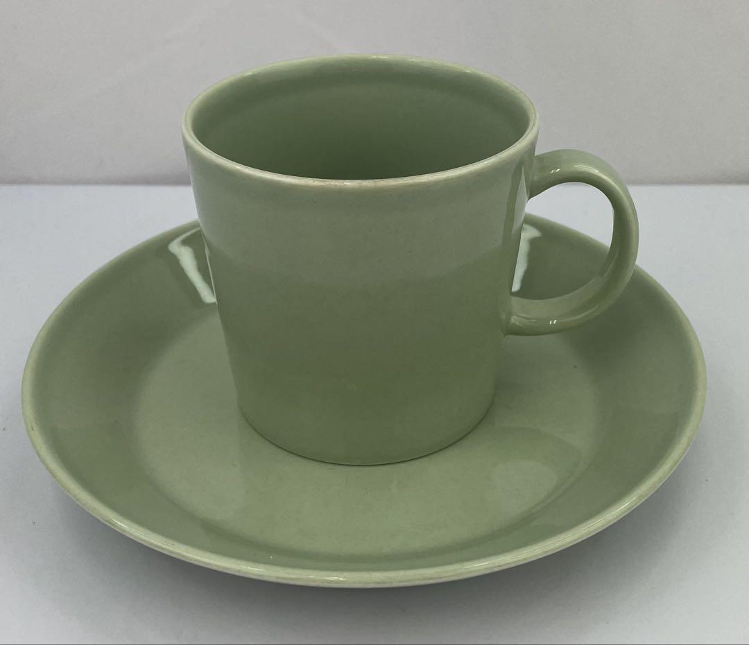 iittala イッタラ　マグカップ　プレート　グリーン