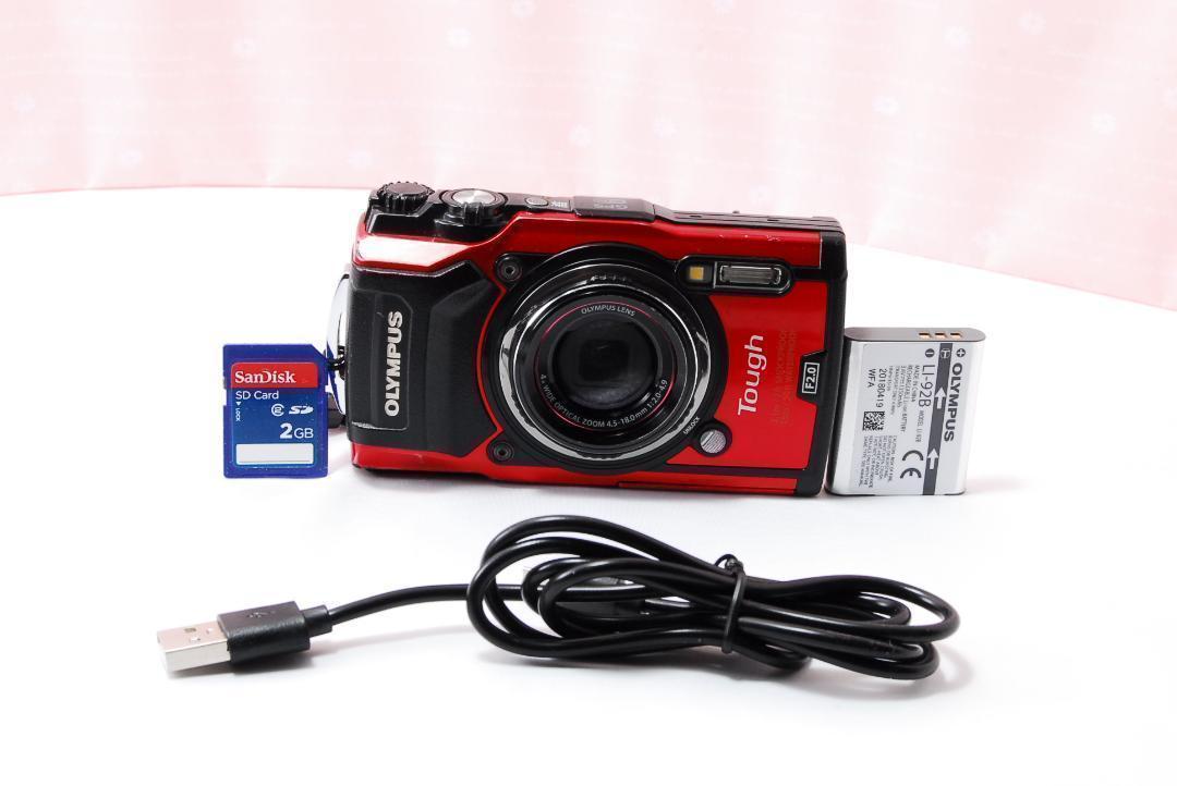 〓訳あり品〓オリンパス OLYMPUS STYLUS TG-5 防水カメラ - メルカリ