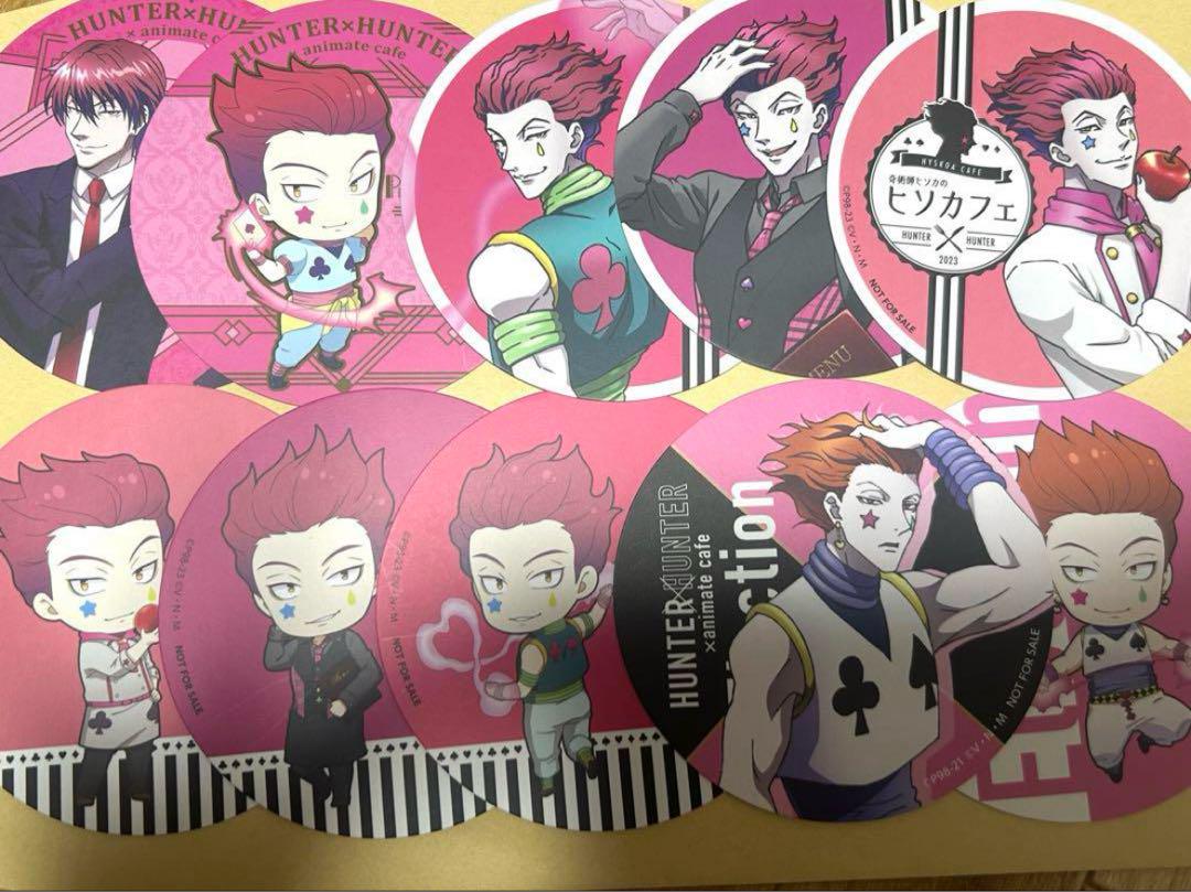 hunterxhunter　ヒソカ　カフェ　コロッタ　セット Hunterxhunter Hisoka Cafe Colotta Set | eBay