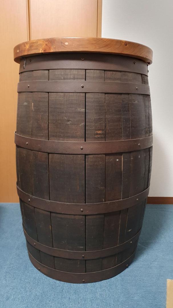 樽テーブル 直径60cm 高さ94cm インテリア 画像2