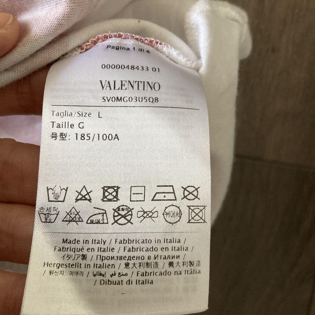海外希少【VALENTINO】コンパクトポプリン シュミーズ ホワイト 希少VALENTINO×UNDERCOVER Tシャツ カットソー ホワイト - メルカリ