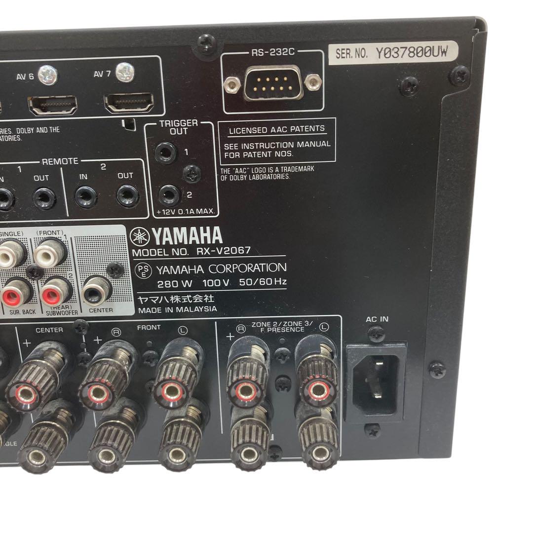 t*i様 訳あり！YAMAHA RX-V2067 AVレシーバー アンプ 動作未