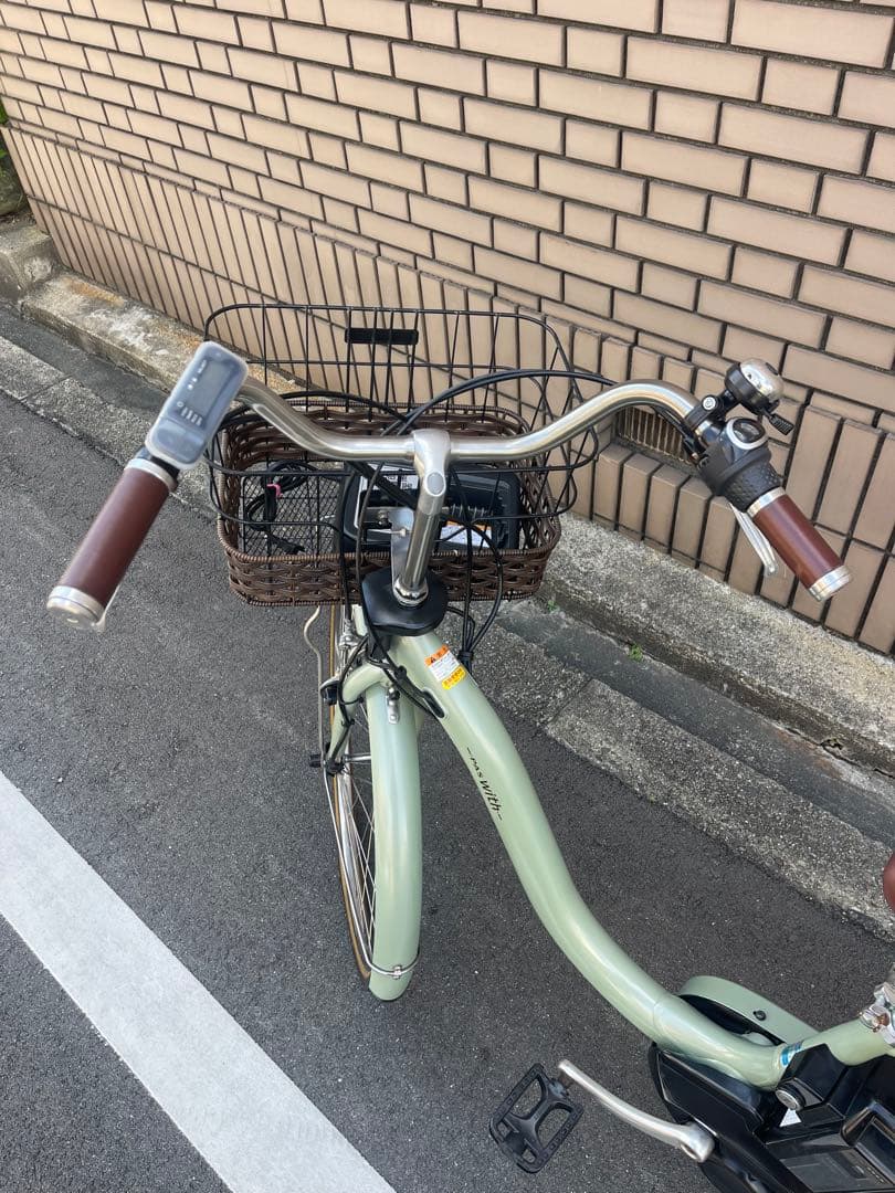 ヤマハPASwith電動アシスト自転車ですYAMAHA
