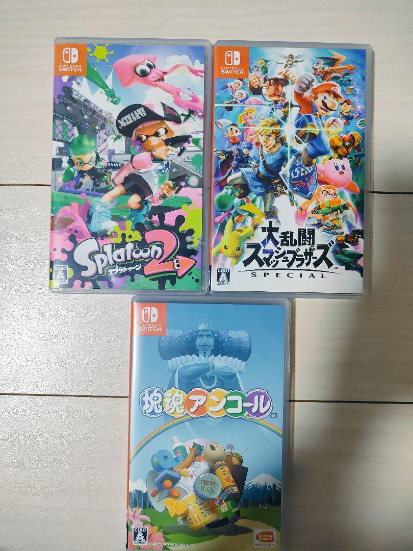 【正規品直輸入】 大乱闘スマッシュブラザーズ スプラトゥーン2 塊魂アンコール Nintendo Switch