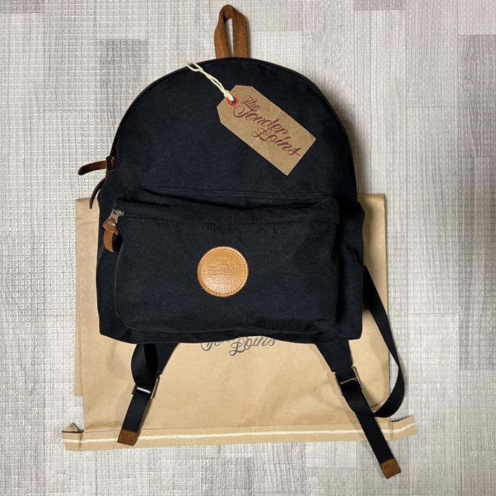 ☆限定出品☆ TENDERLOIN PORTER CORDURA パック 黒 革