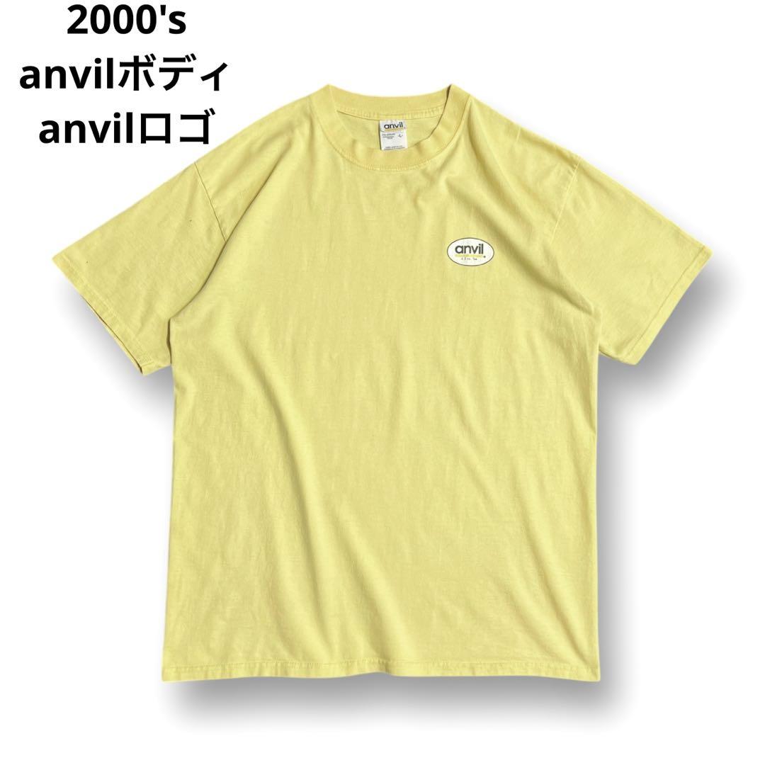 2000's anvil ロゴプリントTシャツ