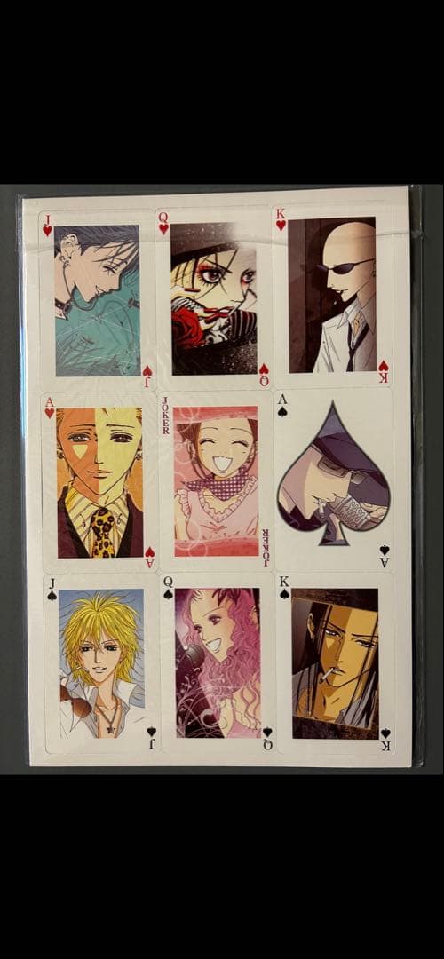 【未開封】NANA TRUMP 矢沢あいセレクトによる美麗54種【貴重】 【未開封】NANA TRUMP 矢沢あいセレクトによる美麗54種【貴重】