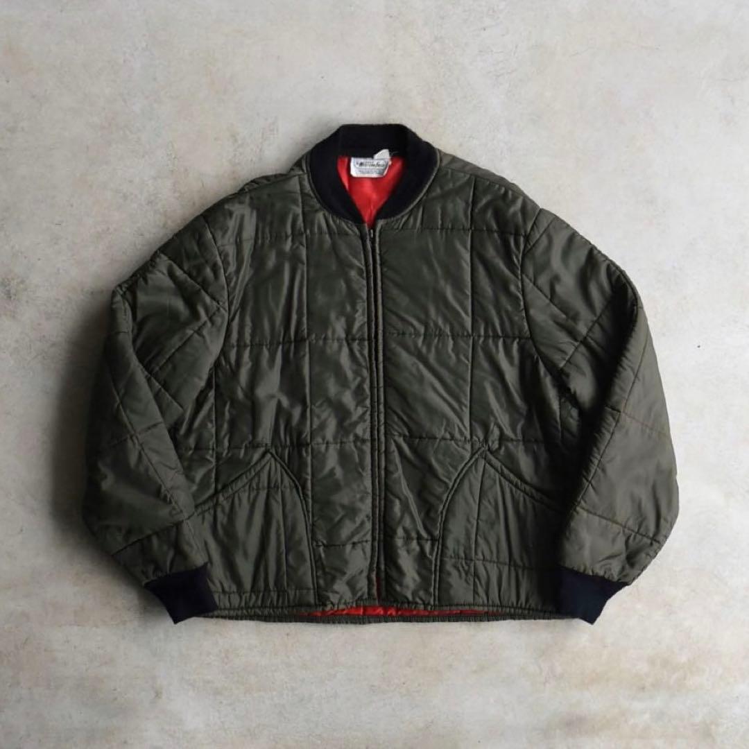 60s ウエスタンフィールド キルティングジャケット ナイロン XLヴィンテージ