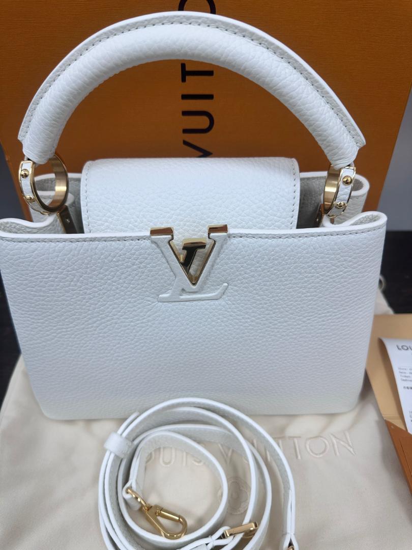 Louis Vuitton ホワイト ショルダーバッグ org.jpg