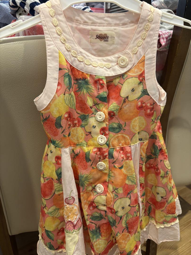 美品 スーリー ワンピース 100cm - メルカリ
