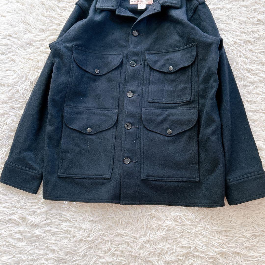 極美品 フィルソン マッキノーウールクルーザージャケットUSA製 ブラック 極美品 フィルソン マッキノーウールクルーザージャケットUSA製 ブラック