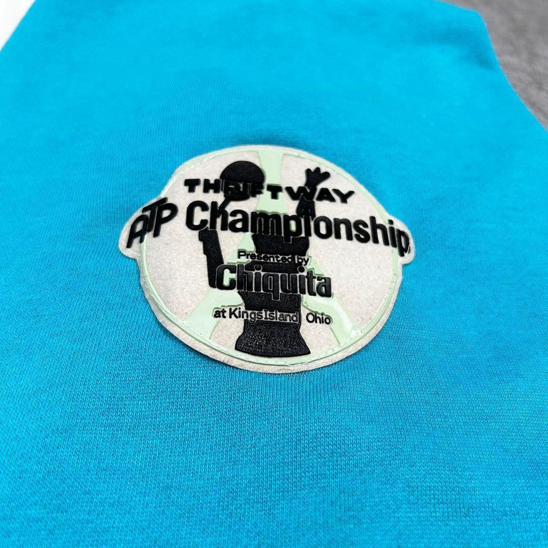 【至高のデザイン】アディダス ATP スウェット 80s 銀タグ 刺繍 ゆるだぼ