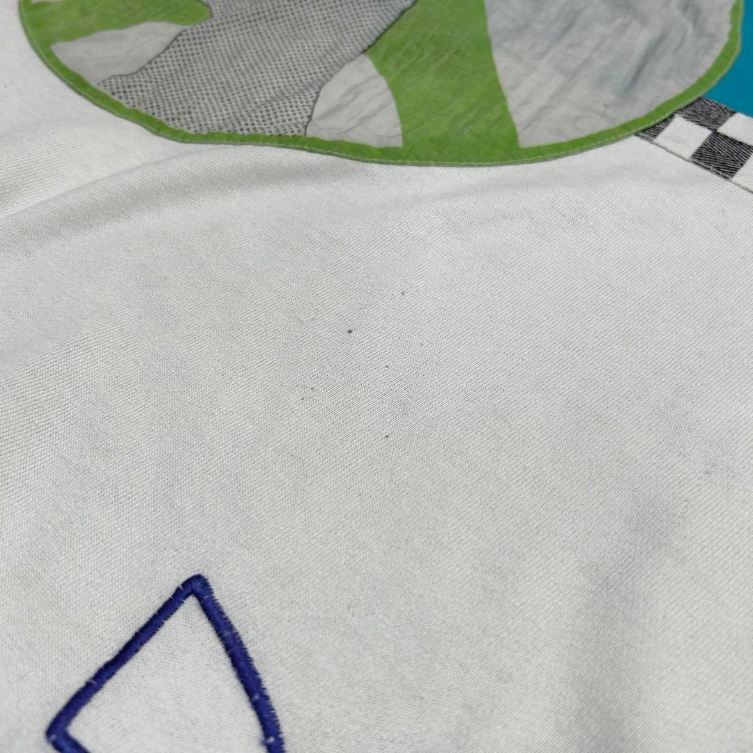 【至高のデザイン】アディダス ATP スウェット 80s 銀タグ 刺繍 ゆるだぼ