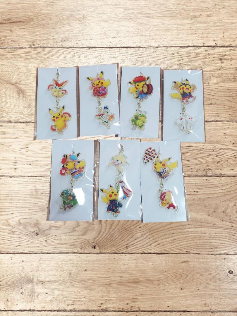 【7種セット】ポケモン つながるアクリルキーホルダーコレクション 7種セット】ポケモン つながるアクリルキーホルダーコレクション