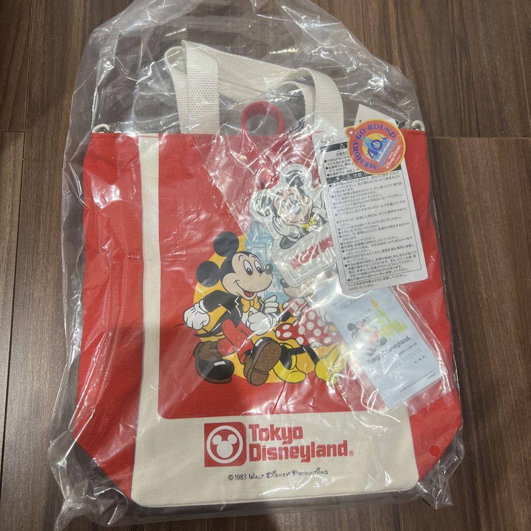 Tokyo Disneyland 40周年記念 トートバッグ