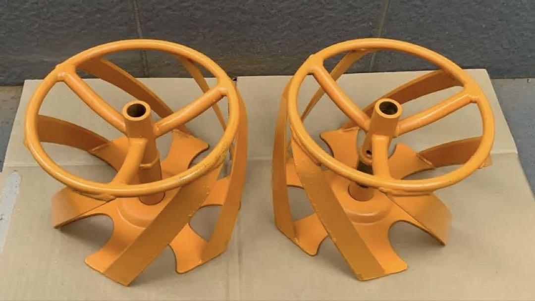 ホンダ耕運機　プチなFG201 イエロースパイラル 草刈りローター イエロースパイラル ホンダ 耕うん機オプション 【通販モノタロウ】