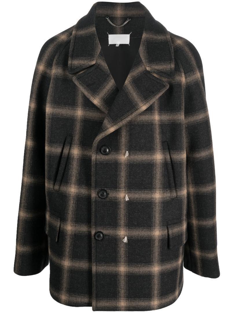 【定価65万】Margiela × Pendleton チェック コート 44
